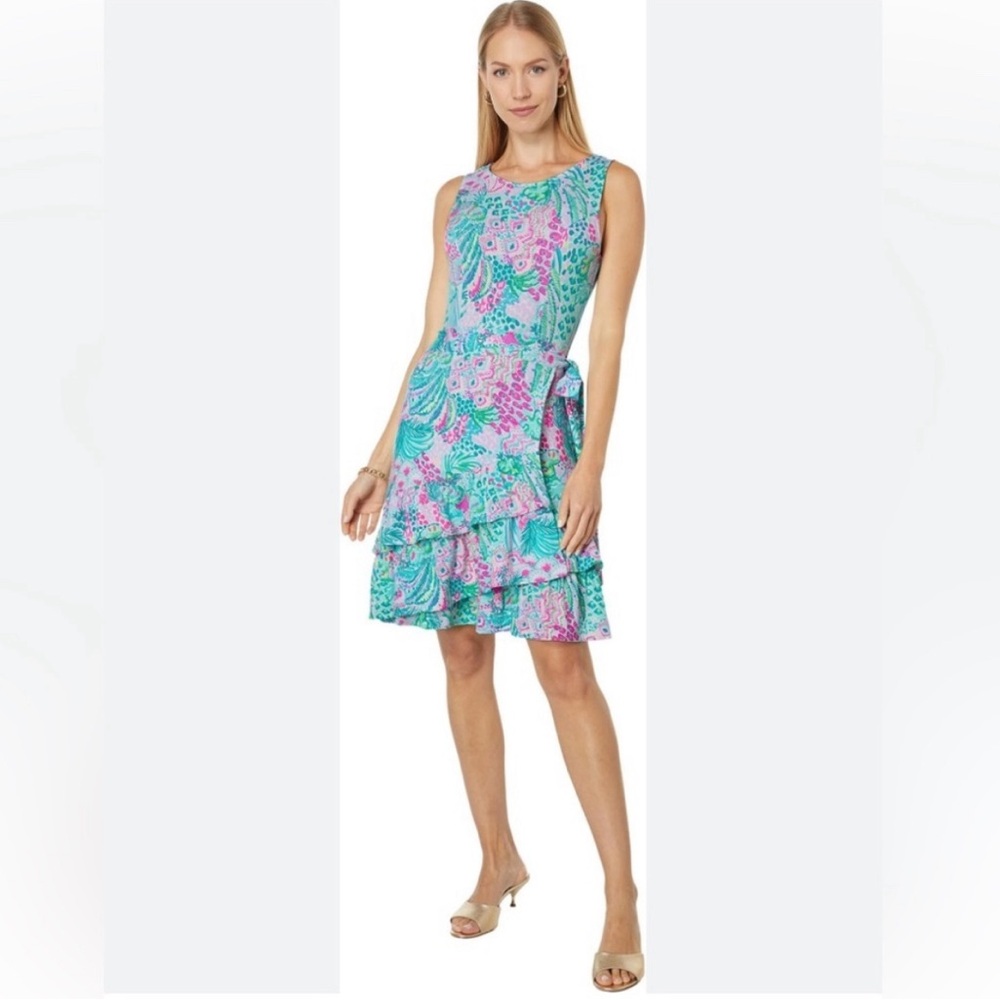 Wrap dress Lilly Pulitzer ashbourne size L